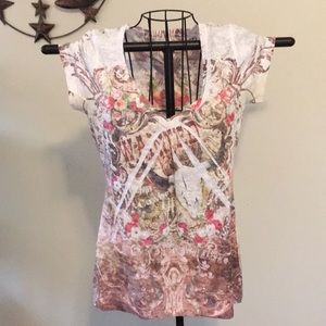 MAURICES semi sheer top S